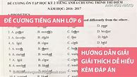 Bài Ôn Tập Tiếng Anh Lớp 6 Giữa Kì 2