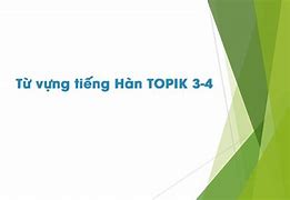 Tiếng Hàn Topik 3